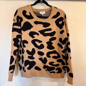 Leopard print Vici sweater